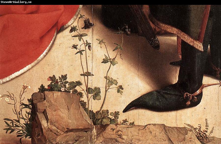 GOES, Hugo van der Monforte Altarpiece (detail)